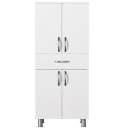 Hanah Home Arizona 4 Kapak Armario de Baño Blanco 59.4x140x31.5 cm